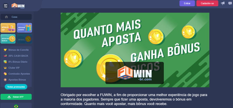 Métodos de Depósito e Saque no Fuwin